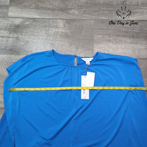 Liz Claiborne Short Sleeve Top Size M - Picture 3 of 5